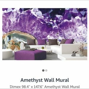Amethyst Wall Mural